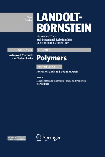 Landolt-Börnstein – Mechanical and Thermomechanical Properties